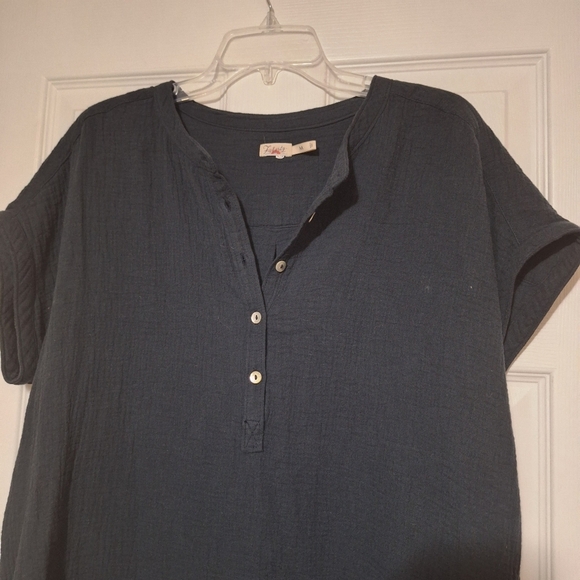 Faherty Dream Cotton Gauze Desmond Vacation Lightweight Size Medium - Picture 3 of 6